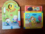 Super leuk leren klok kijken met 2 boekjes., Boeken, Ophalen of Verzenden, Zo goed als nieuw