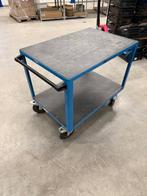 Magazijnkar Eurokraft – 2 etages –1007090 cm – nette staat, 100 liter of meer, Ophalen, Gebruikt, Transportkar