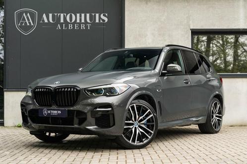 BMW X5 xDrive45e M-Sport Dravitgrau 22'' Sft. Close Merino, Auto's, BMW, Bedrijf, Te koop, X5, 4x4, ABS, Adaptive Cruise Control