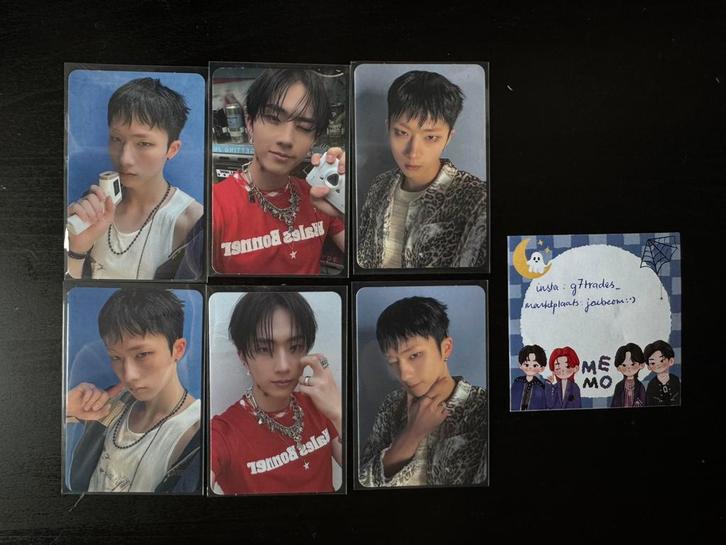 P1harmony Jiung photocards, Cd's en Dvd's, Cd's | Filmmuziek en Soundtracks, Zo goed als nieuw, Ophalen of Verzenden