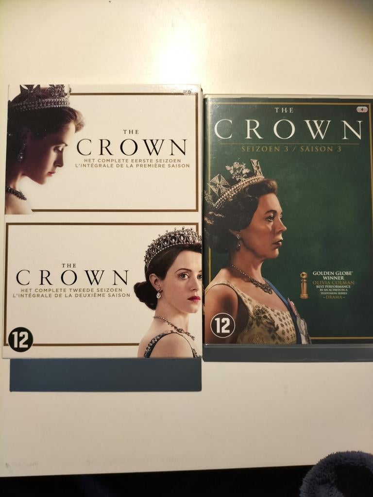 The crown seizoen 1 tm 3, Cd's en Dvd's, Dvd's | Tv en Series, Ophalen of Verzenden, Zo goed als nieuw