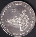 Cuba, 10 Pesos, 1987, 1 OZ zilver, Postzegels en Munten, Munten | Amerika, Zilver, Ophalen of Verzenden, Losse munt, Midden-Amerika