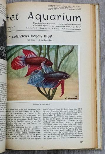 HET AQUARIUM 1947-48 JAARGANG 18 TERRARIUM INSECTARIUM beschikbaar voor biedingen