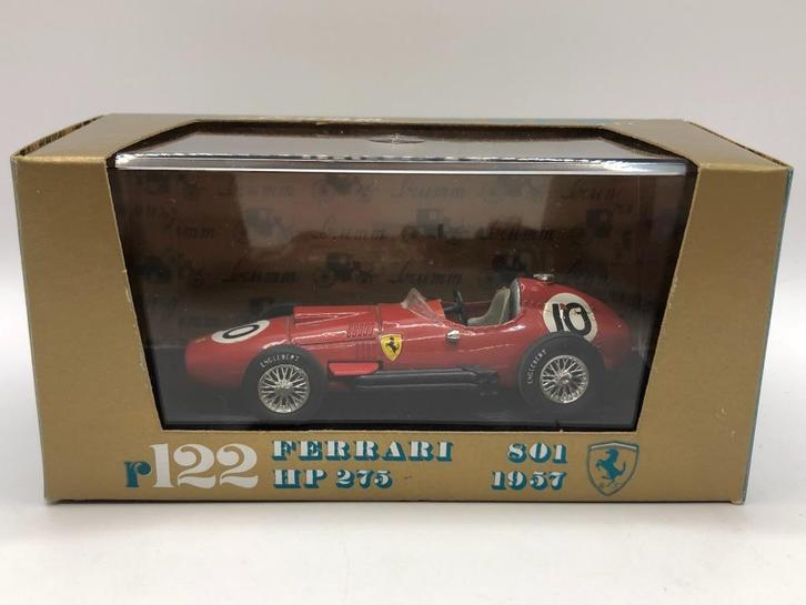 Brumm R122 Ferrari 801 1957 #10 -GOED- M38, Hobby en Vrije tijd, Modelauto's | 1:43, Gebruikt, Auto, Overige merken, Ophalen of Verzenden