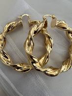 Wokkel oorbellen verguld, Sieraden, Tassen en Uiterlijk, Oorbellen, Overige materialen, Hangers, Nieuw, Ophalen of Verzenden