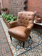 Kleine fauteuil, moet opnieuw worden bekleed, Huis en Inrichting, Ophalen, Gebruikt, Minder dan 75 cm, 50 tot 75 cm