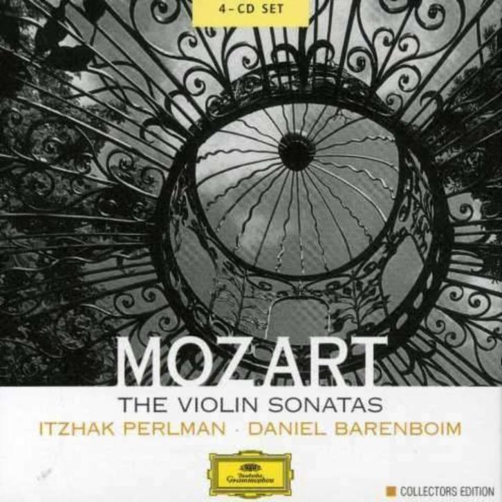 MOZART Violin sonatas 4 - CD BOX PERLMAN BARENBOIM DG, Cd's en Dvd's, Cd's | Klassiek, Gebruikt, Kamermuziek, Classicisme, Met libretto