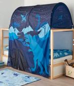 Bedtent Kura Dino dino’s blauw, Ophalen, Zo goed als nieuw