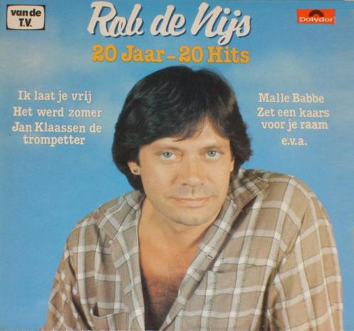 Rob de Nijs – 20 Jaar - 20 Hits, Cd's en Dvd's, Vinyl | Nederlandstalig, Gebruikt, Levenslied of Smartlap, Ophalen of Verzenden
