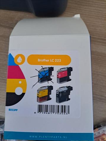 cartridges Brother LC 223 beschikbaar voor biedingen