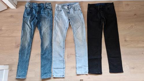 7 jongens Spijker en cargobroeken lang/ kort 170, 176, XS, Kinderen en Baby's, Kinderkleding | Kinder-kledingpakketten, Gebruikt