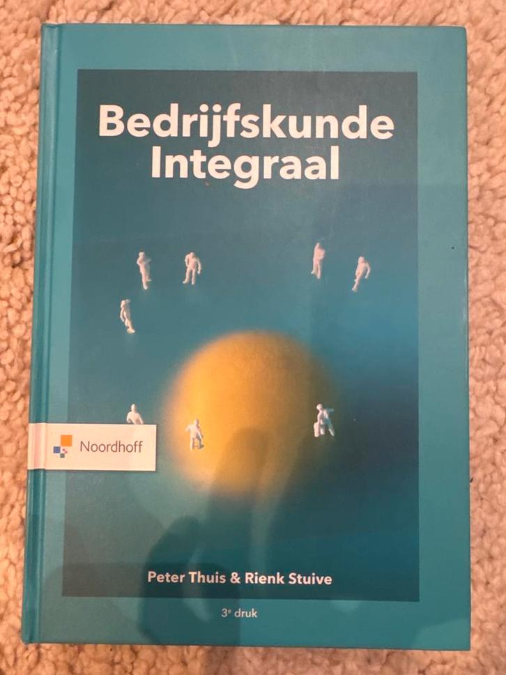 Bedrijfskunde Integraal - Peter Thuis & Rienk Stuive, Boeken, Studieboeken en Cursussen, Zo goed als nieuw, MBO, Beta, Ophalen of Verzenden