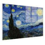 Sterrennacht - Vincent van Gogh | Plexiglas 75x50 cm, Antiek en Kunst, Kunst | Schilderijen | Klassiek, Verzenden