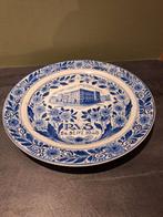 Porceleyne Fles Delfts blauw RVS Verzekeringen Wandbord 23CM, Ophalen of Verzenden
