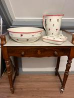 Antieke wastafel met marmerblad, Antiek en Kunst, Antiek | Overige Antiek, Ophalen