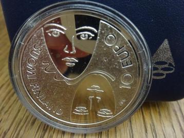 Finland 10 euro 2006, Parlement, zilver proof beschikbaar voor biedingen