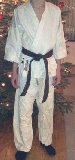 Compleet Taekwondo Pak met bescherming, Sport en Fitness, Vechtsporten en Zelfverdediging, Zo goed als nieuw, Taekwondo, Vechtsportpak