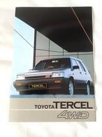 Toyota Tercel 4WD folder, als nieuw, ENGELSTALIG, Boeken, Ophalen of Verzenden, Zo goed als nieuw, Toyota