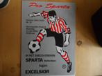 Sparta - Excelsior 2001/2002, Verzamelen, Sportartikelen en Voetbal, Boek of Tijdschrift, Overige binnenlandse clubs, Gebruikt