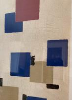 Piet Mondriaan art-print van schilderij Compositie in kleur, Ophalen, Gebruikt, 50 tot 75 cm, Print