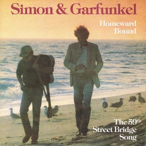 Simon And Garfunkel - Homeward Bound & Feelin' Groovy 60sRE, Cd's en Dvd's, Vinyl Singles, Gebruikt, Pop, Ophalen