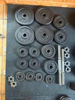 Halterset 60kg 30mm, Ophalen, Zo goed als nieuw, Halterset