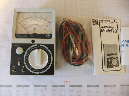 Vintage splinternieuwe Avometer Model 73, Doe-het-zelf en Verbouw, Meetapparatuur, Nieuw, Multimeter, Ophalen of Verzenden