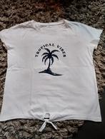 Nieuw Tshirt met palmboom en knoop maat 158-164, Kinderen en Baby's, Kinderkleding | Maat 158, Zeeman, Meisje, Nieuw, Ophalen of Verzenden