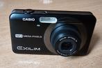 Casio Exilim Zoom EX-Z25 Zwart digitale fotocamera, Audio, Tv en Foto, Fotocamera's Digitaal, Ophalen, 12 Megapixel, Compact, Zo goed als nieuw