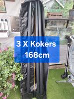 3x Hengel Kokers 168cm + Tas, Ophalen, Gebruikt, Overige typen