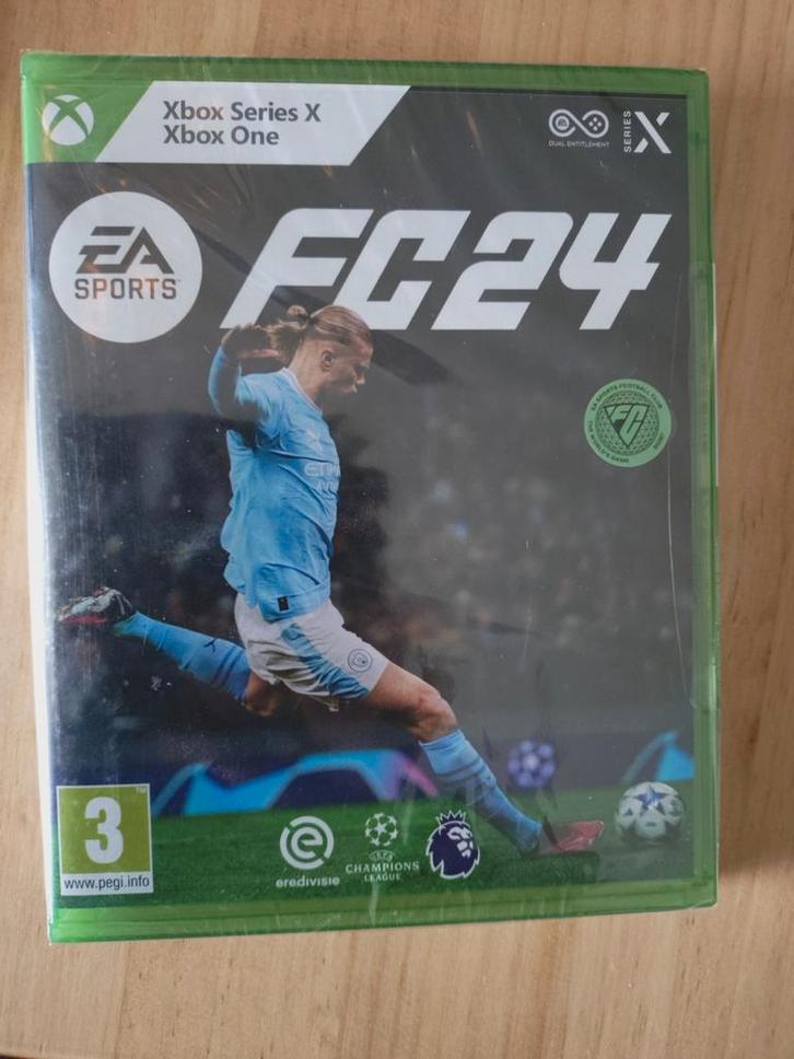 FC 24 Xbox Series X / Series One - Nieuw!, Spelcomputers en Games, Games | Overige, Nieuw, Sport, 1 speler, Vanaf 3 jaar, Eén computer