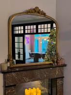 Antieke spiegel  (mooi boven een schouw), Antiek en Kunst, Antiek | Spiegels, Ophalen, Rechthoekig