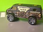 Matchbox - 4x4 Chevy Van Swamp Runner [zwart] 1/74, Ophalen of Verzenden, Gebruikt, Auto