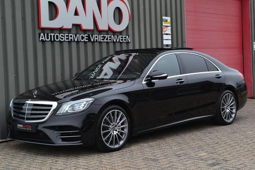 Mercedes-benz S-klasse 400d 4Matic Lang Prestige Plus AMG Bu, Auto's, Mercedes-Benz, Bedrijf, S-Klasse, 360° camera, ABS, Achteruitrijcamera