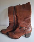 Carmens padova freeflex lange laarzen Cognac maat 39, Kleding | Dames, Schoenen, Hoge laarzen, Bruin, Ophalen of Verzenden, Zo goed als nieuw