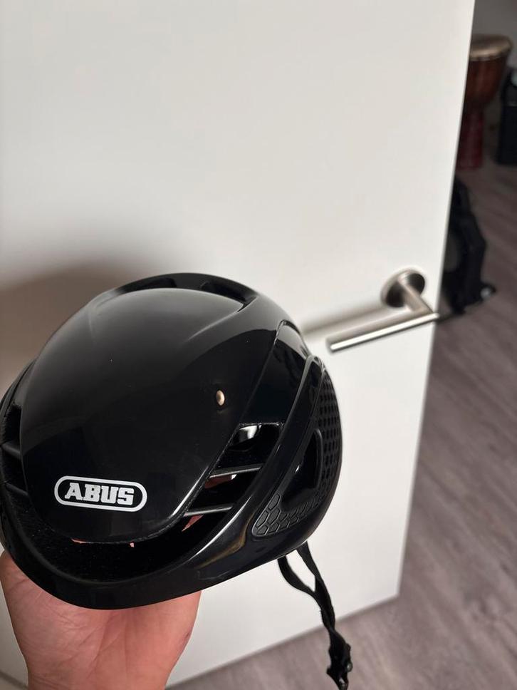 ABUS GameChanger Fietshelm - Zwart, Fietsen en Brommers, Fietsaccessoires | Fietshelmen, Gebruikt, Heer of Dame, M, Ophalen