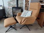 Luxe draai fauteuil Okergeel Eijerkamp, Huis en Inrichting, Ophalen, 75 tot 100 cm, Zo goed als nieuw, 75 tot 100 cm