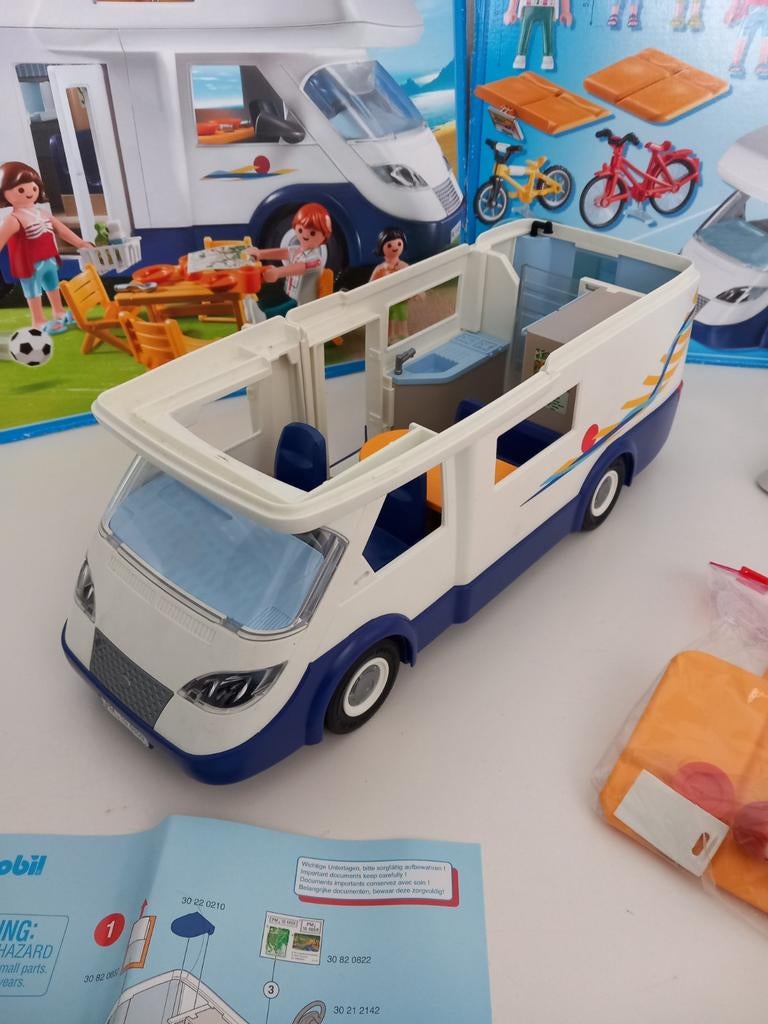 Playmobil 4859 Camper - Complete Set!, Ophalen of Verzenden, Zo goed als nieuw, Complete set
