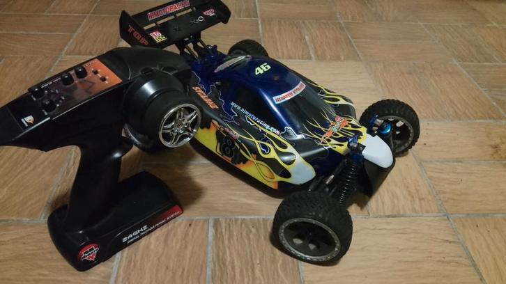 1:10 Himoto Brushless Buggy 4WD, Hobby en Vrije tijd, Modelbouw | Radiografisch | Auto's, Gebruikt, Auto offroad, Elektro, Schaal 1:10