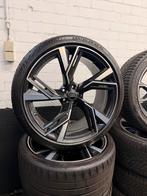 22 inch Originele Audi RS6 C8 Zomerset Continental Sport, Ophalen, Gebruikt, 285 mm, Banden en Velgen