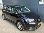 Volkswagen Touran 1.4 TSI Cross/DSGAutomaat/Leer/Airco/cruis, Euro 5, Gebruikt, 4 cilinders, Zwart