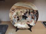 Gouda Plateel Holland bord schaal Naar Renoir 41cm groot, Ophalen of Verzenden
