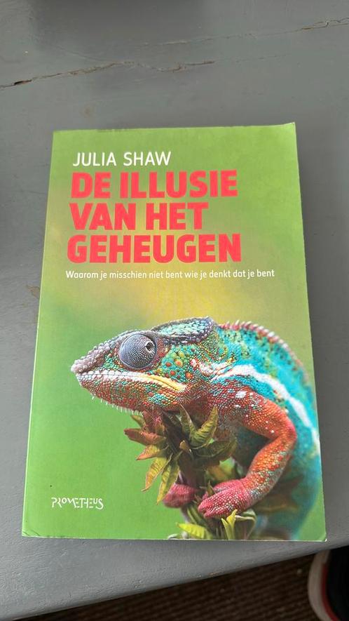 Julia Shaw - De illusie van het geheugen, Boeken, Psychologie, Zo goed als nieuw, Ophalen of Verzenden
