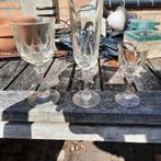 Prachtige kristallen glazen, Verzamelen, Glas en Borrelglaasjes, Ophalen of Verzenden, Zo goed als nieuw, Overige typen