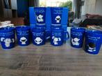 10 Bleuband bekers 300cl, Huis en Inrichting, Keuken | Servies, Ophalen, Zo goed als nieuw, Overige stijlen, Kop(pen) en/of Schotel(s)