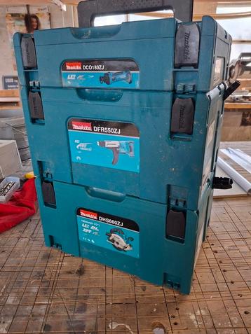 Festool & Makita Koffers - 1x Festool, 3x Makita beschikbaar voor biedingen