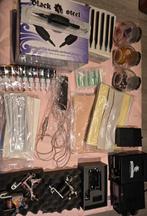 Complete Tattoo Oefen Kit – 4 Tattoomachines + Accessoires, Ophalen of Verzenden, Gebruikt