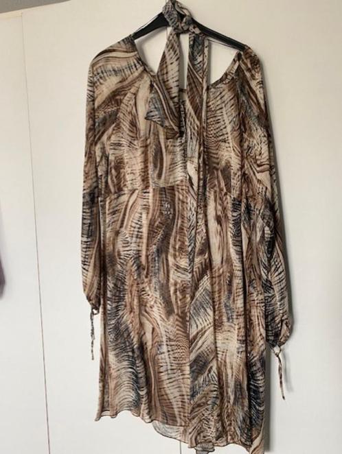 ZGAN Jurkje/lang tuniek met shawl maat L-XL, Kleding | Dames, Blouses en Tunieken, Zo goed als nieuw, Maat 46/48 (XL) of groter