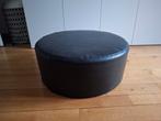 Ronde poef 70cm bij 27cm zwart, Huis en Inrichting, Ophalen