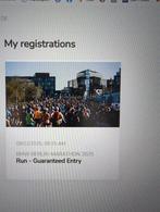 Startbewijs Berlin Marathon 2025, Tickets en Kaartjes, Evenementen en Festivals, Eén persoon